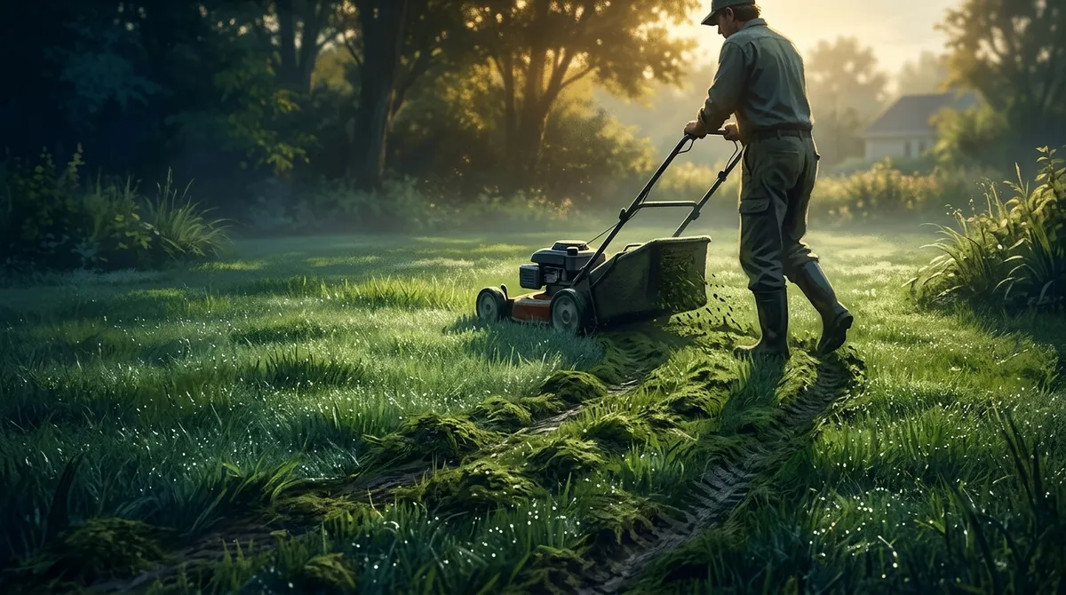 What are common lawn mowing mistakes?