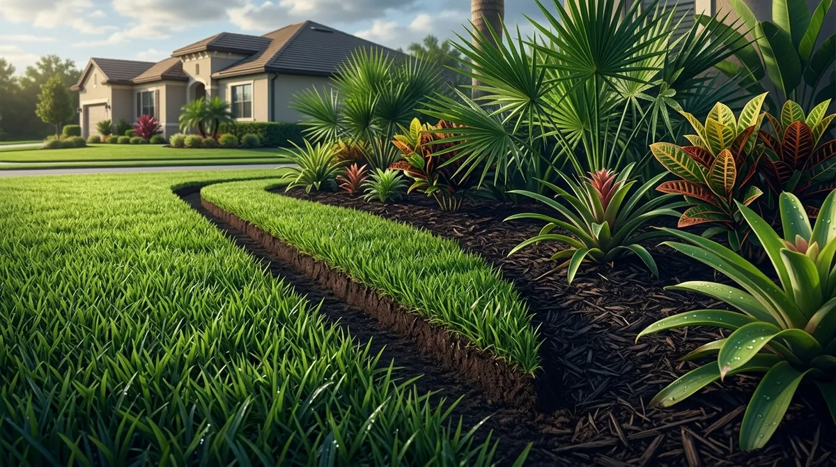 monthly lawn mowing and edging package in Fishhawk FL
