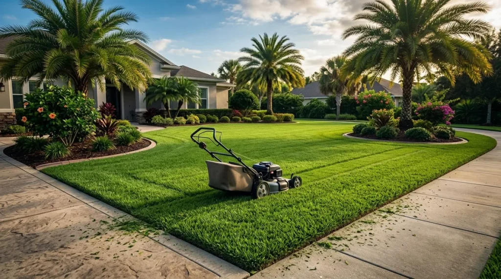Why Get a Monthly Lawn Mowing and Edging Package in Fishhawk FL?