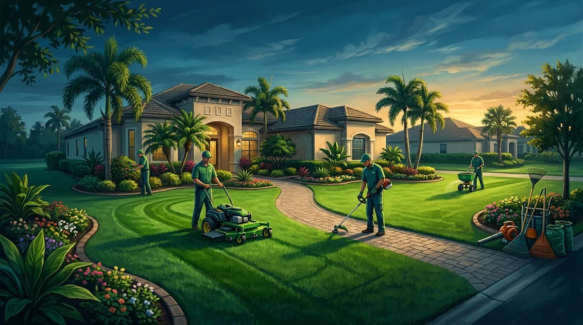 lawn care Fishhawk FL near me