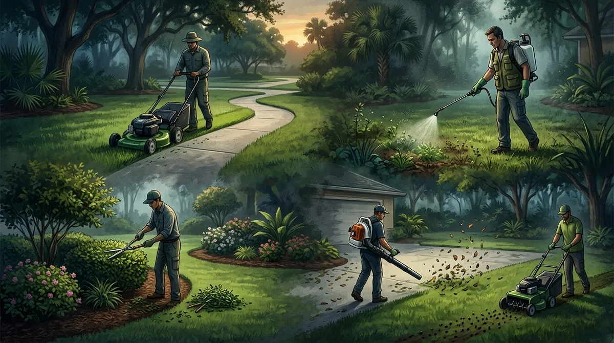 lawn care Fishhawk FL near me