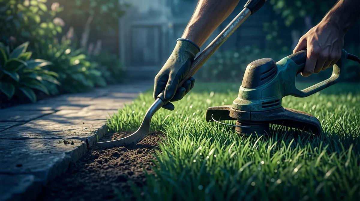what is the difference between edging and trimming