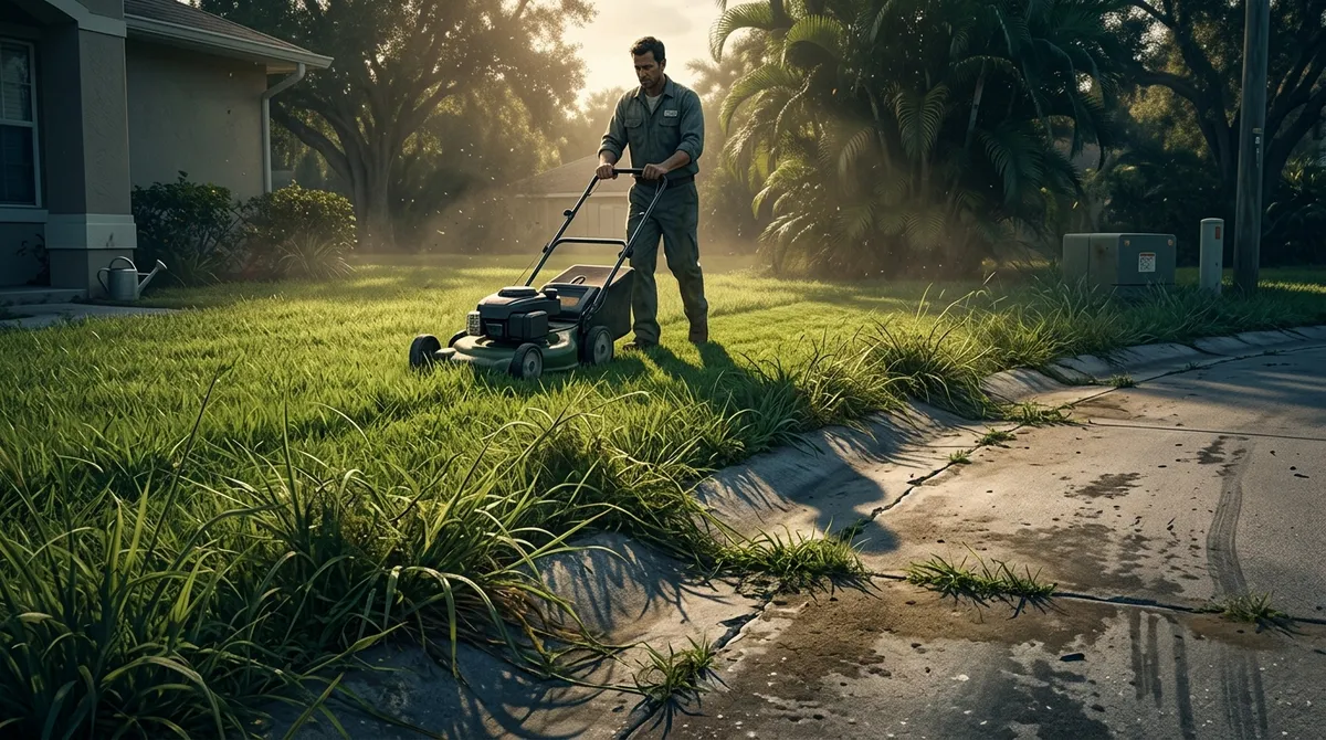who does lawn mowing and edging in Valrico FL