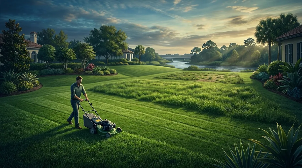 Is weekly or bi‑weekly mowing better for Riverview lawns