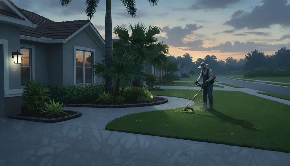best lawn edging Fishhawk FL