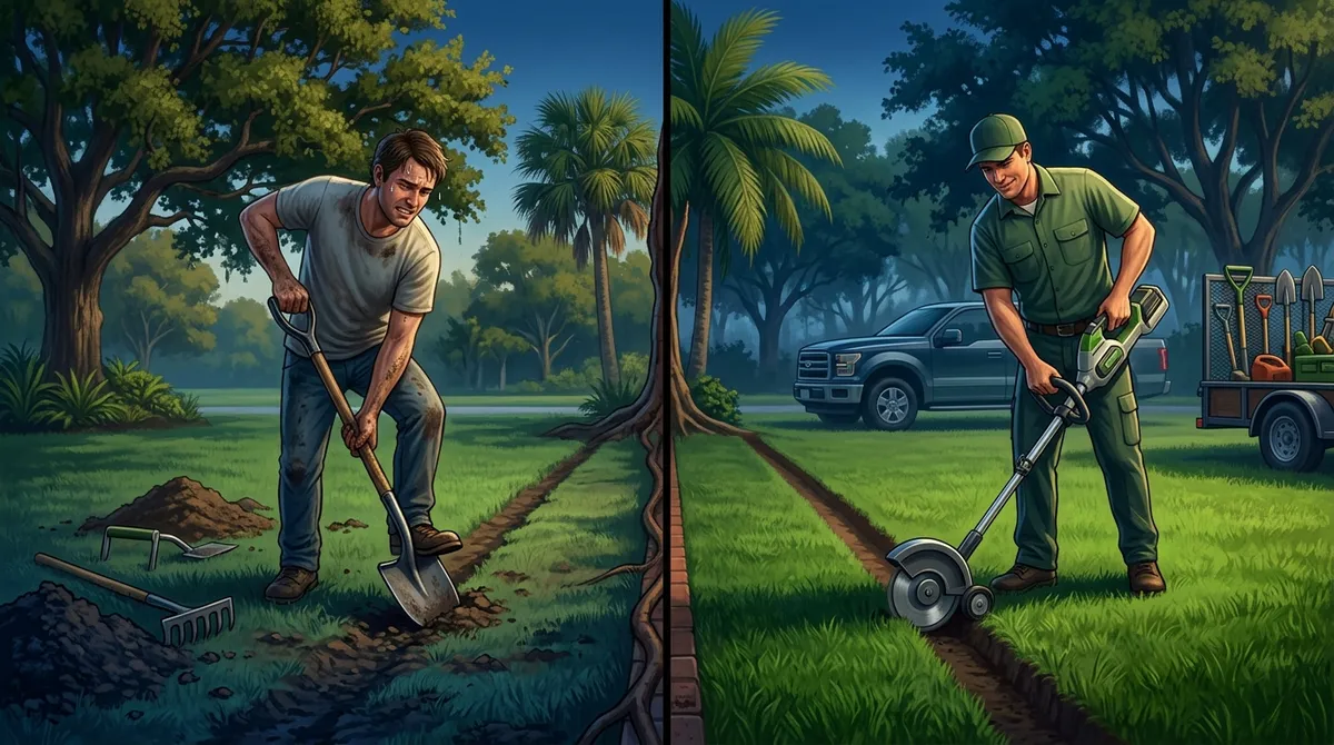 lawn edging Brandon FL