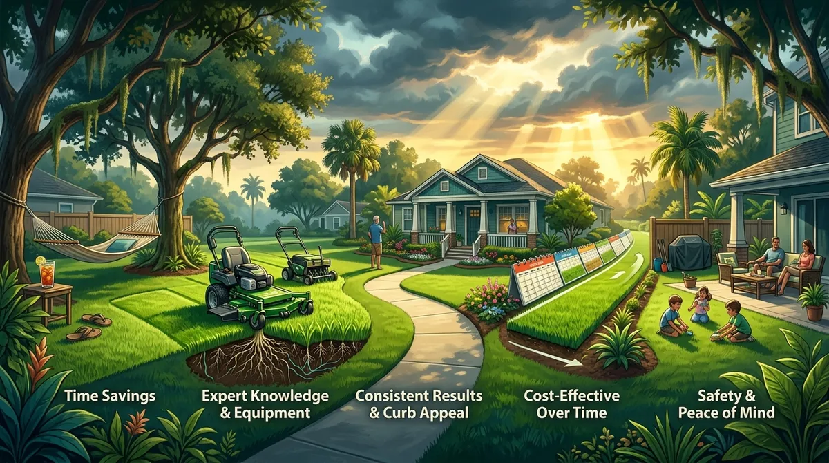best residential lawn care Fishhawk FL