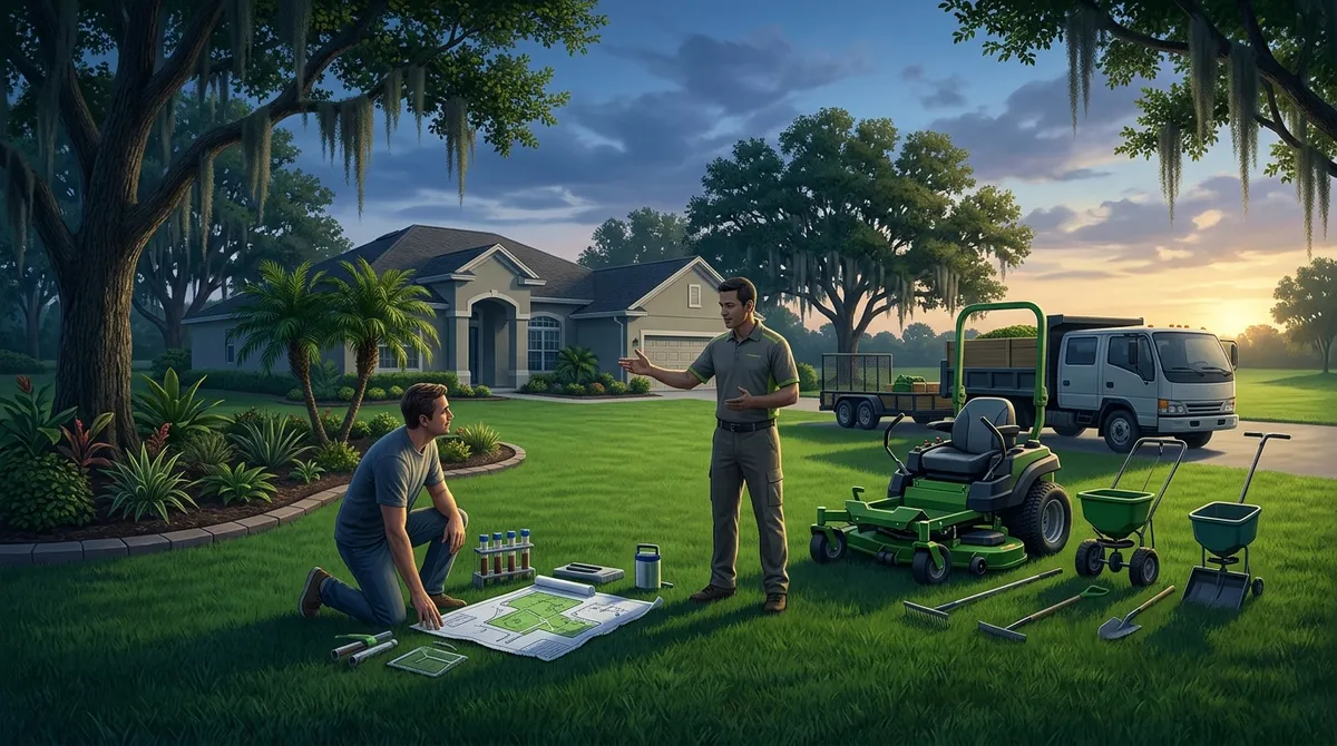 best residential lawn care Fishhawk FL