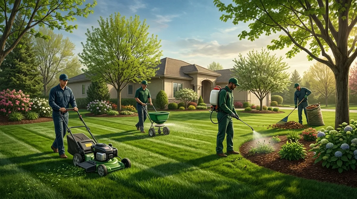 what should be on my spring lawn care checklist in Riverview