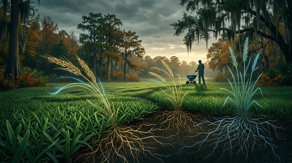 fall lawn care in Riverview FL for St Augustine and Bahia grass