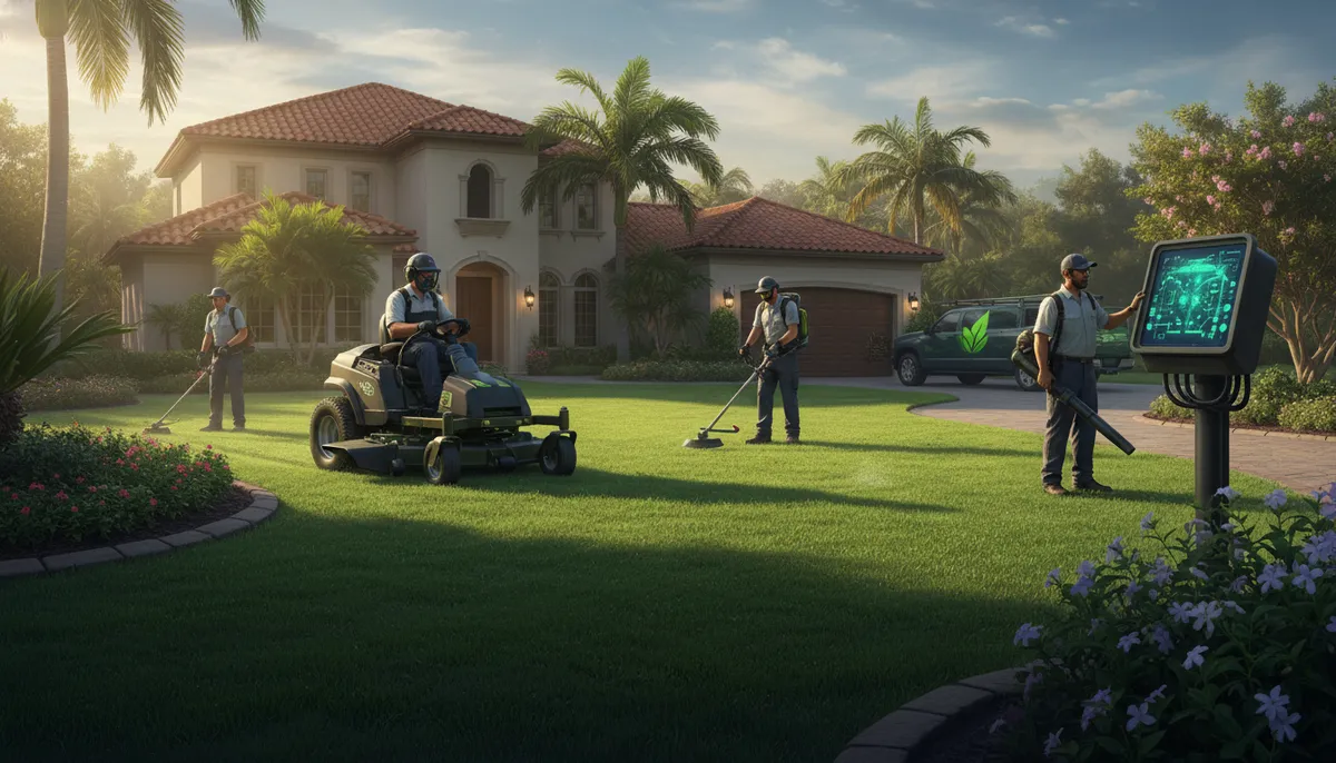 full service lawn care and maintenance in Valrico FL