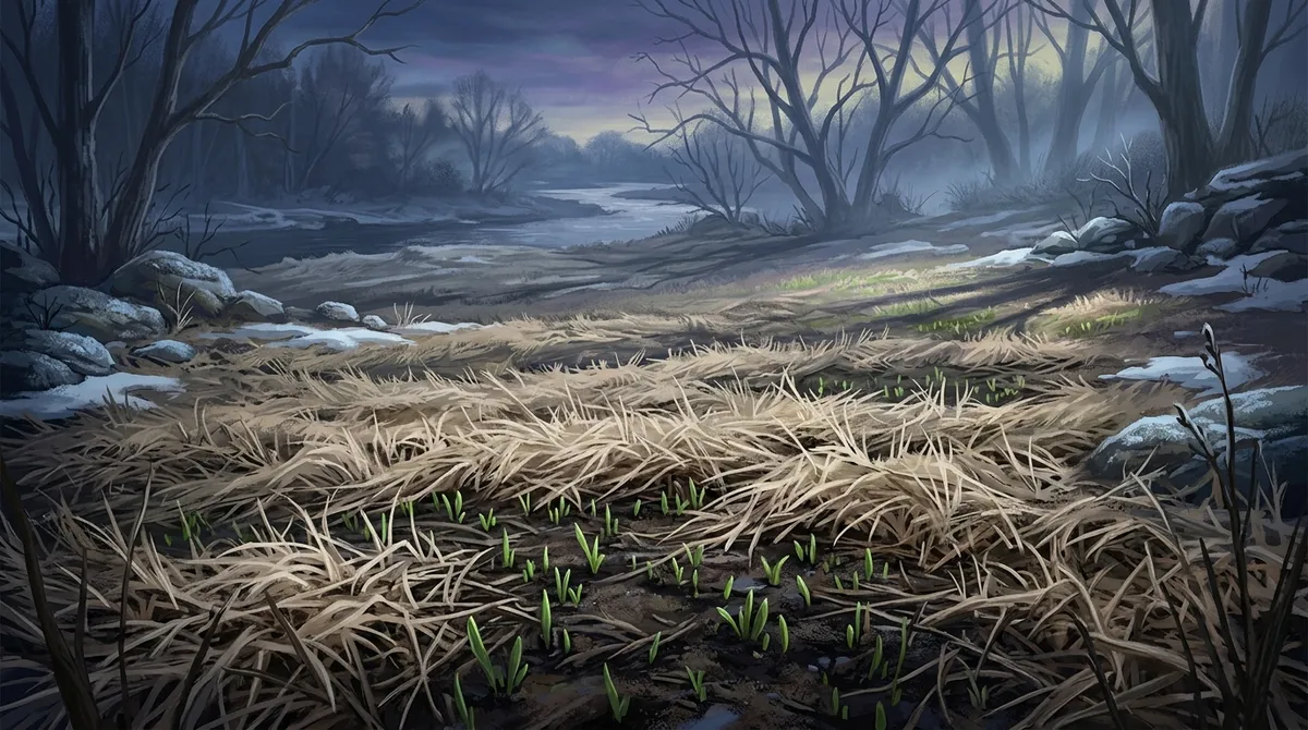 when does grass start growing again in Riverview after winter