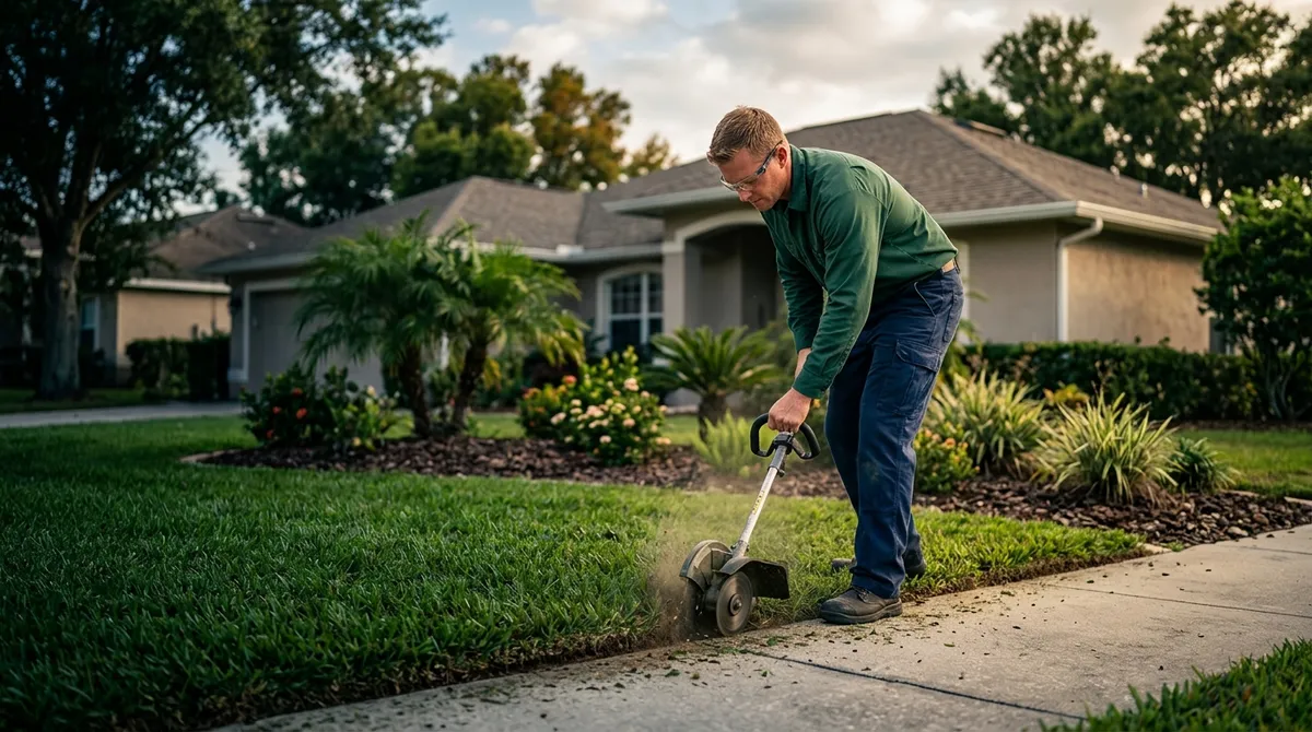 who can edge my lawn in Valrico FL