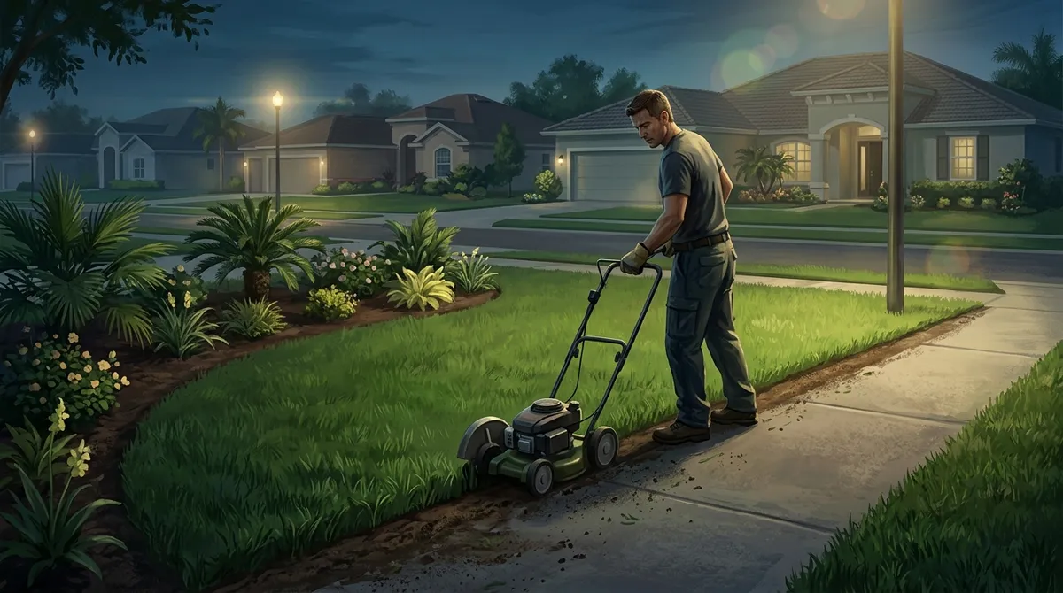 who can edge my lawn in Valrico FL