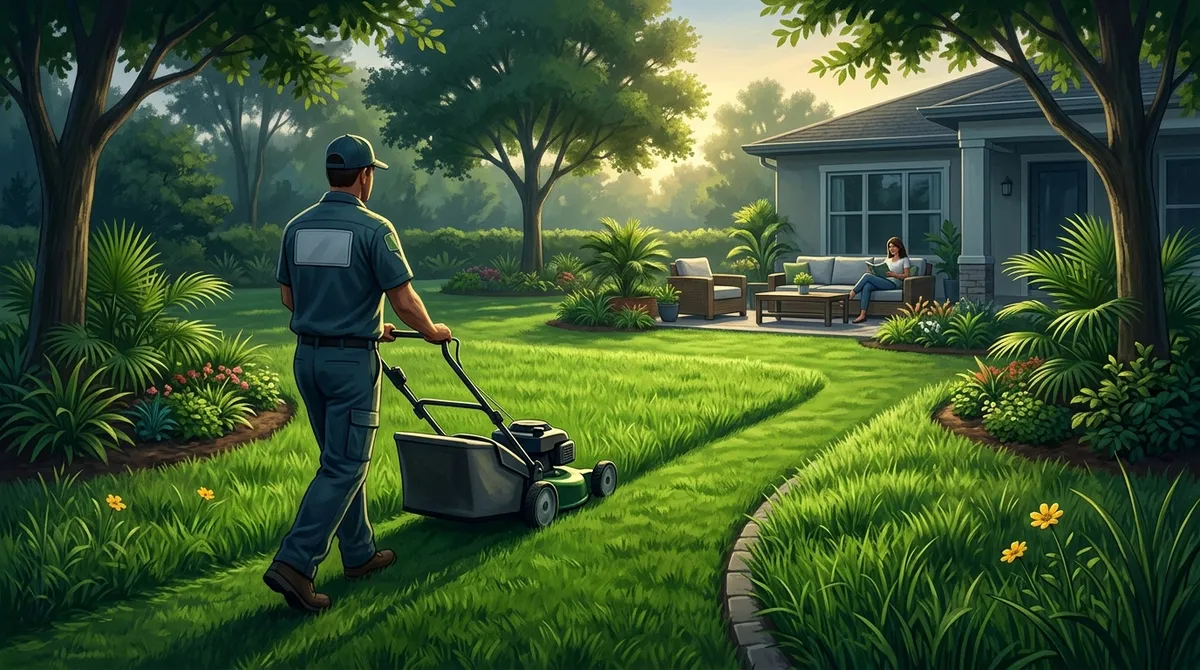 weekly vs biweekly mowing Riverview FL pros and cons