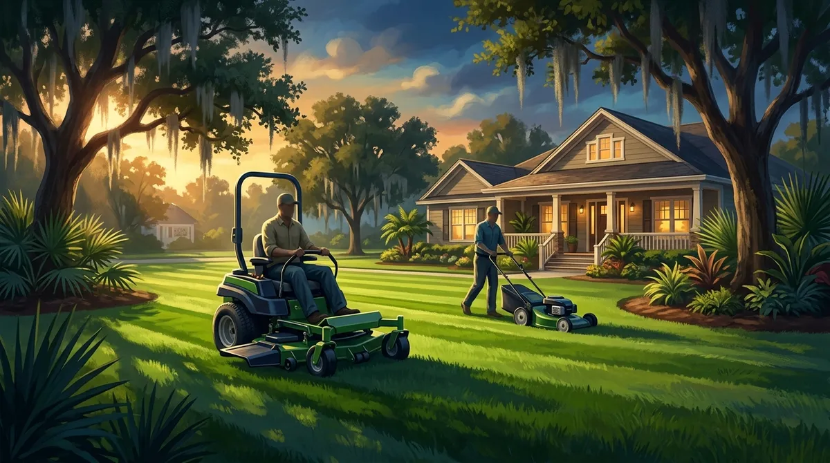 where can I find reliable lawn mowing in Valrico FL