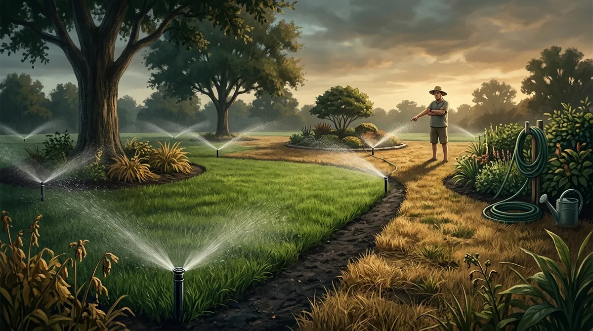 are sprinklers enough for lawn watering in Riverview FL