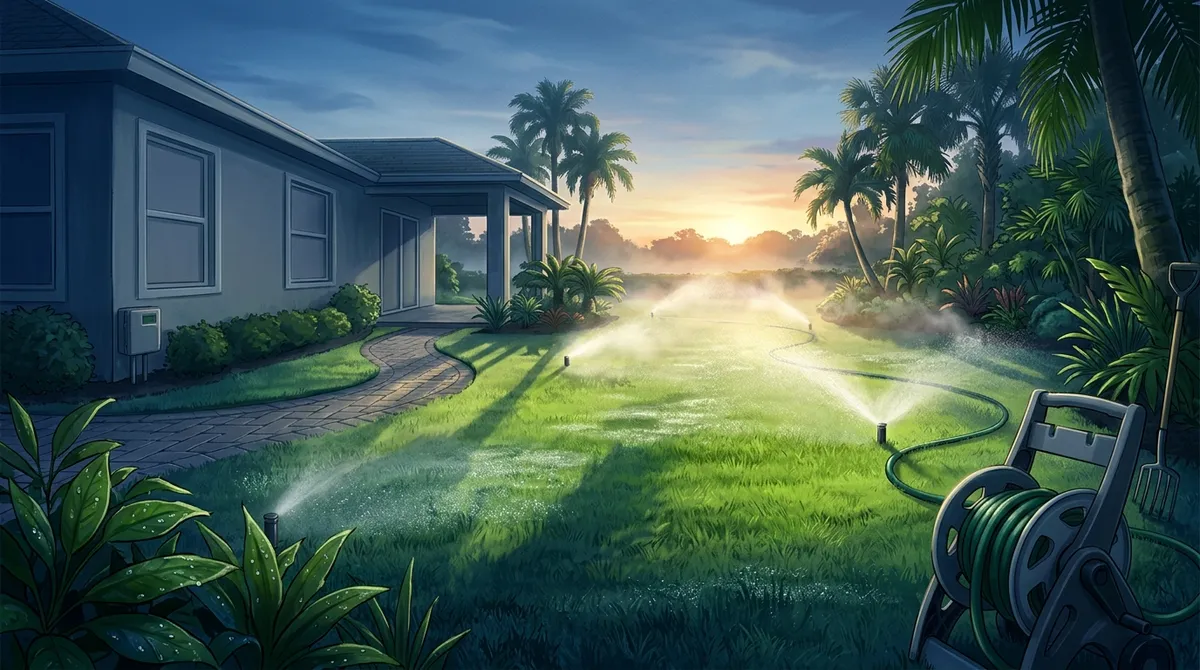 are sprinklers enough for lawn watering in Riverview FL