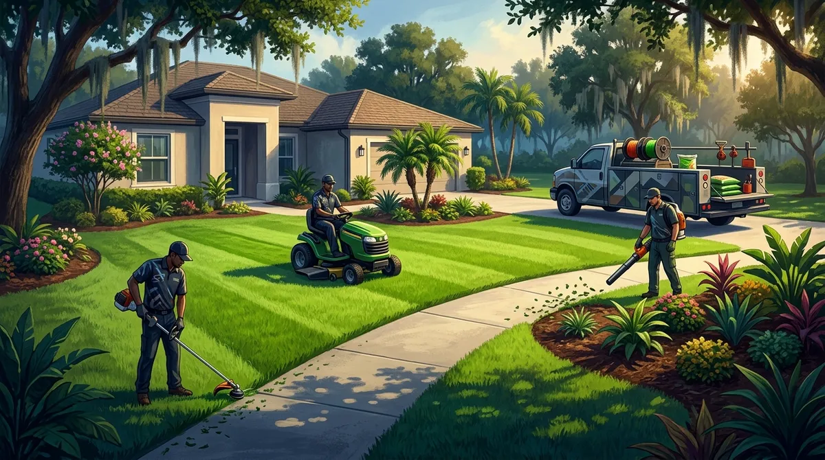 top monthly lawn service Valrico FL
