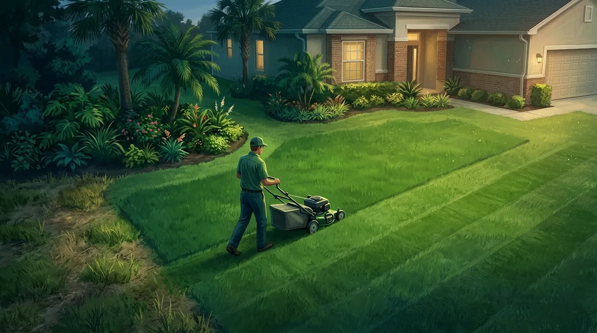 weekly lawn service Brandon FL