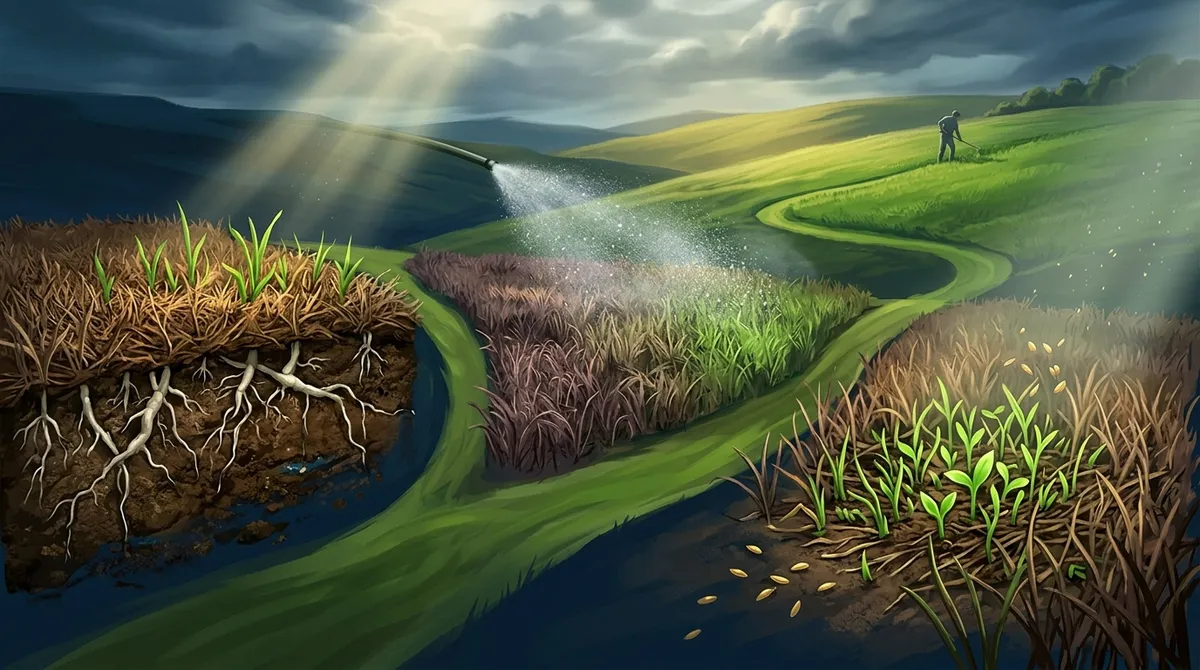 Will grass grow back after it looks dead?