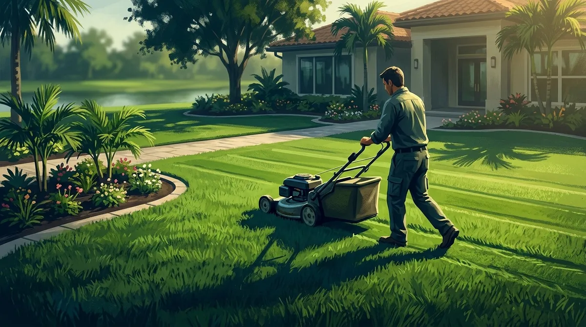 how often should I mow Zoysia grass in Florida
