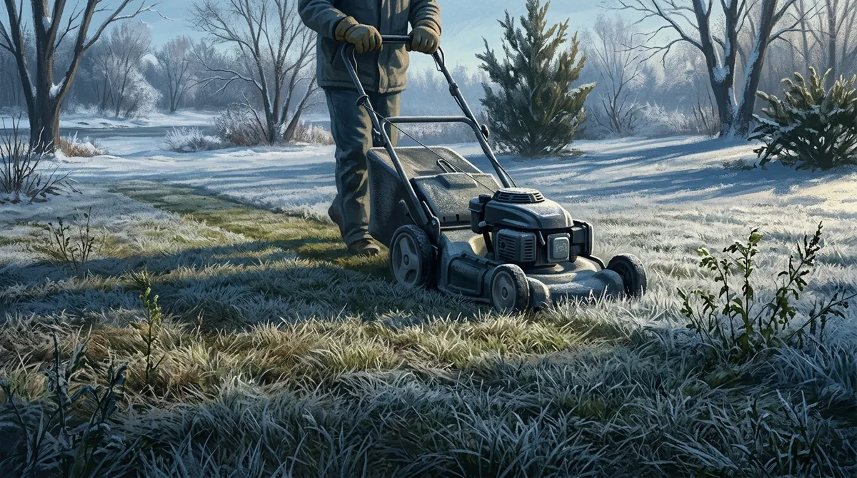 Do I still need to mow my lawn in Riverview during winter?