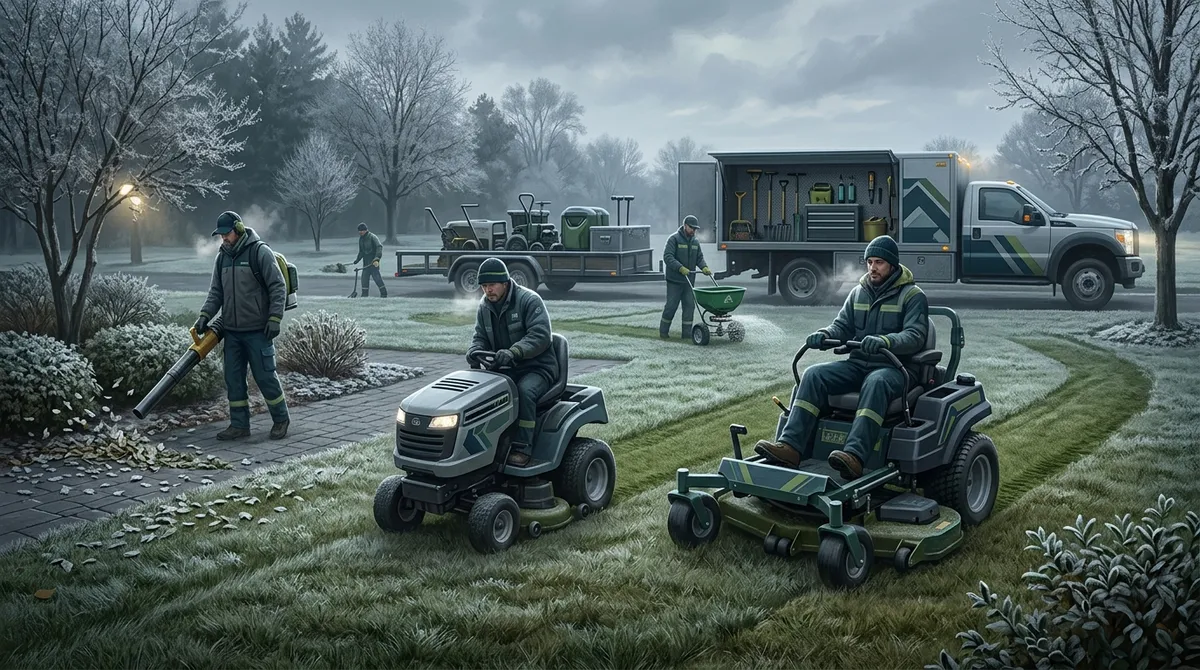 Do I still need to mow my lawn in Riverview during winter?