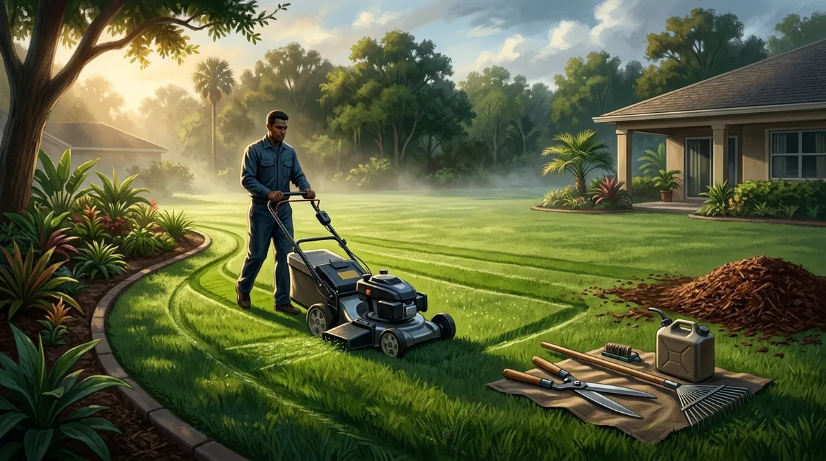 lawn mowing valrico fl