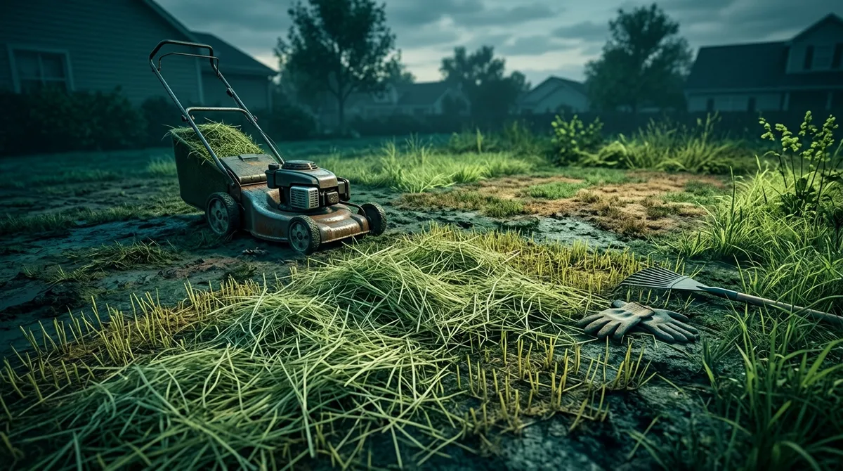 What is the 1 3 rule for mowing?