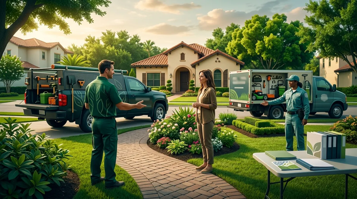 who provides monthly lawn care in Valrico FL