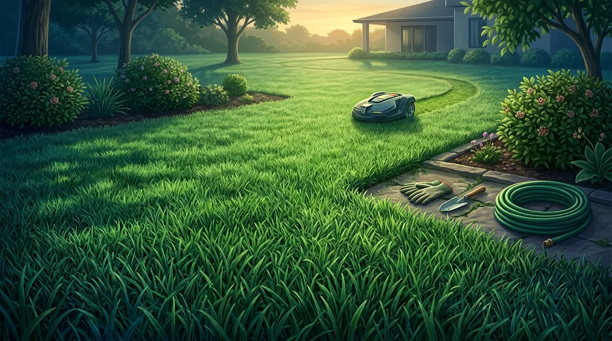 how do I keep St Augustine grass looking thick after mowing