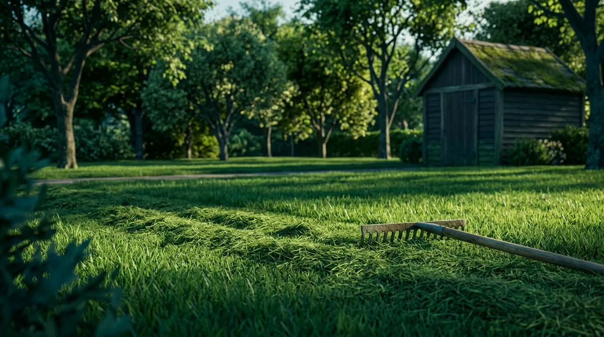 Should I leave grass clippings on the lawn?