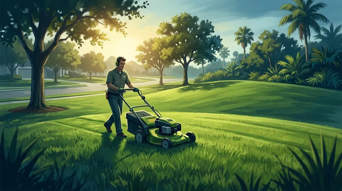 when to start mowing in spring in Riverview
