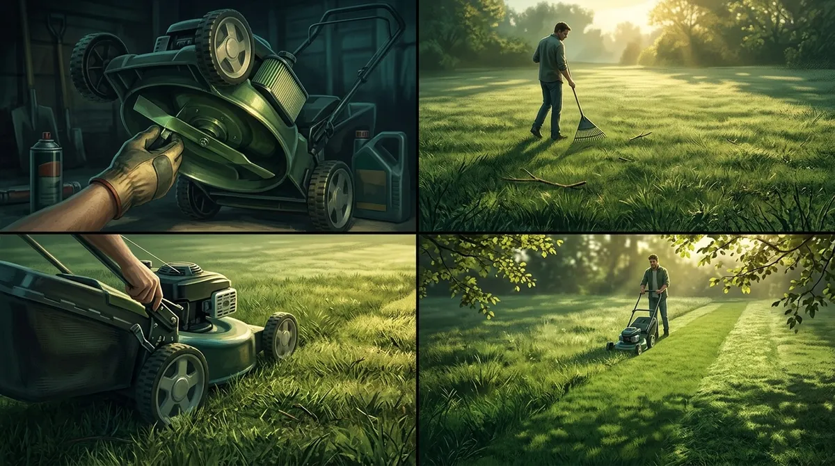 when to start mowing in spring in Riverview