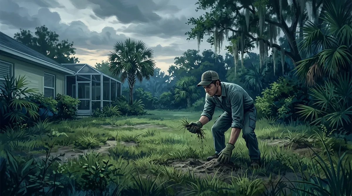 first year lawn care plan for Riverview Florida