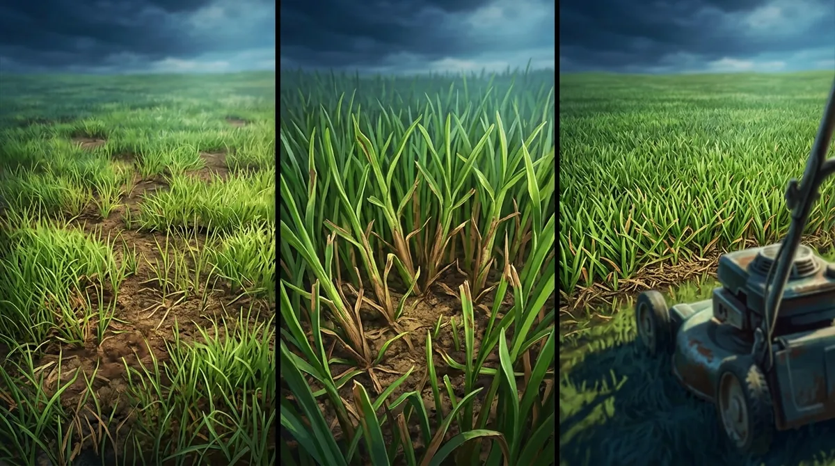 how mowing too short can damage your Riverview lawn