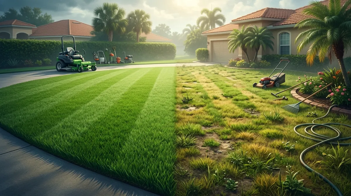 DIY vs. Pro Lawn Care in Valrico: Which One Wins?