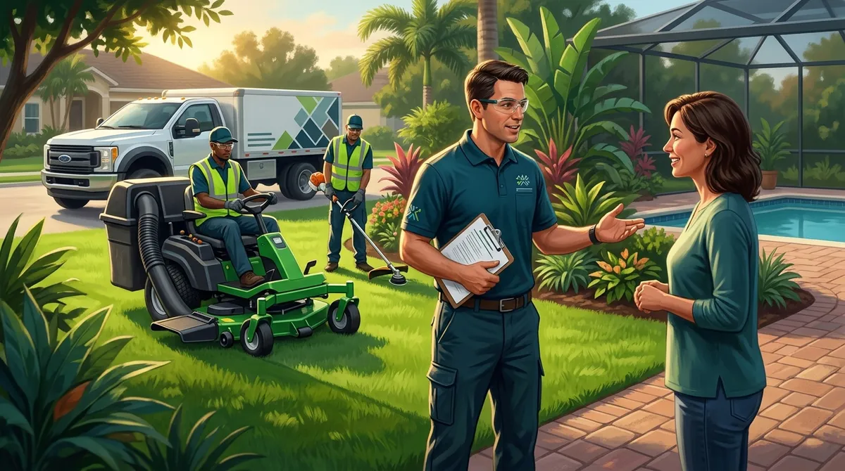 residential lawn care Brandon FL