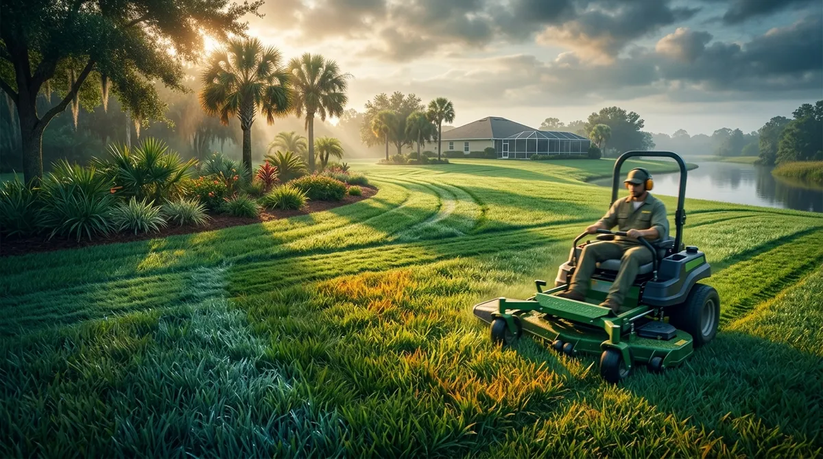weekly vs biweekly mowing Riverview FL