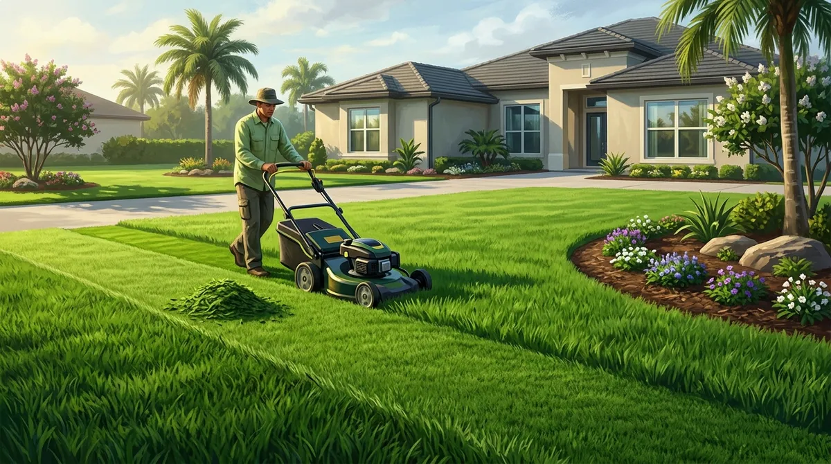 weekly vs biweekly mowing Riverview FL
