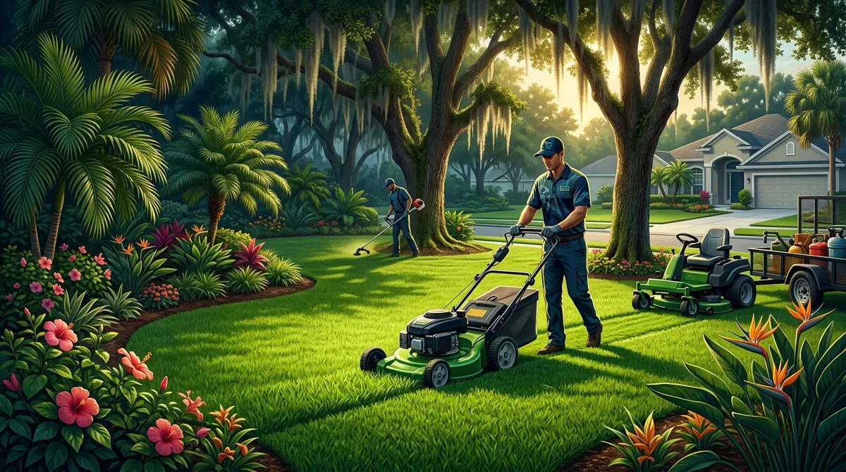 is monthly lawn service worth it in Valrico FL