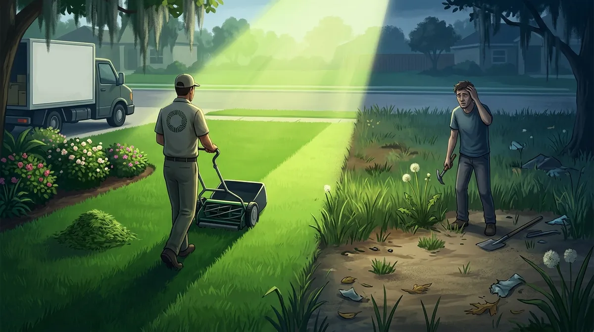 is monthly lawn service worth it in Valrico FL
