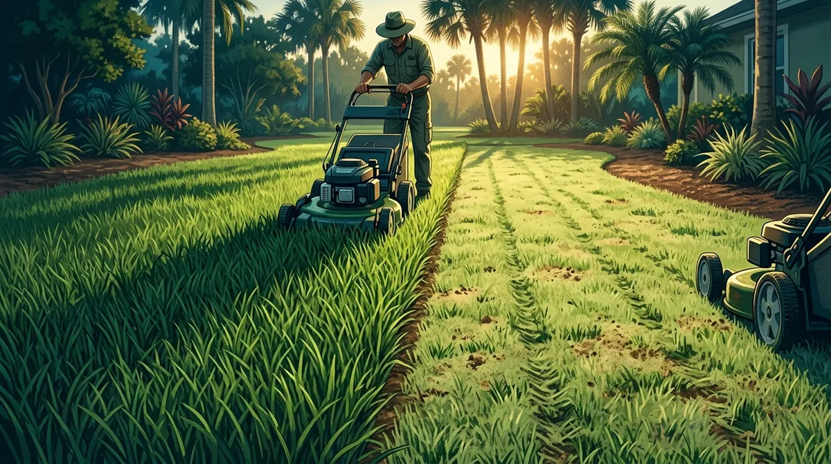 summer lawn care Riverview FL for St Augustine lawns