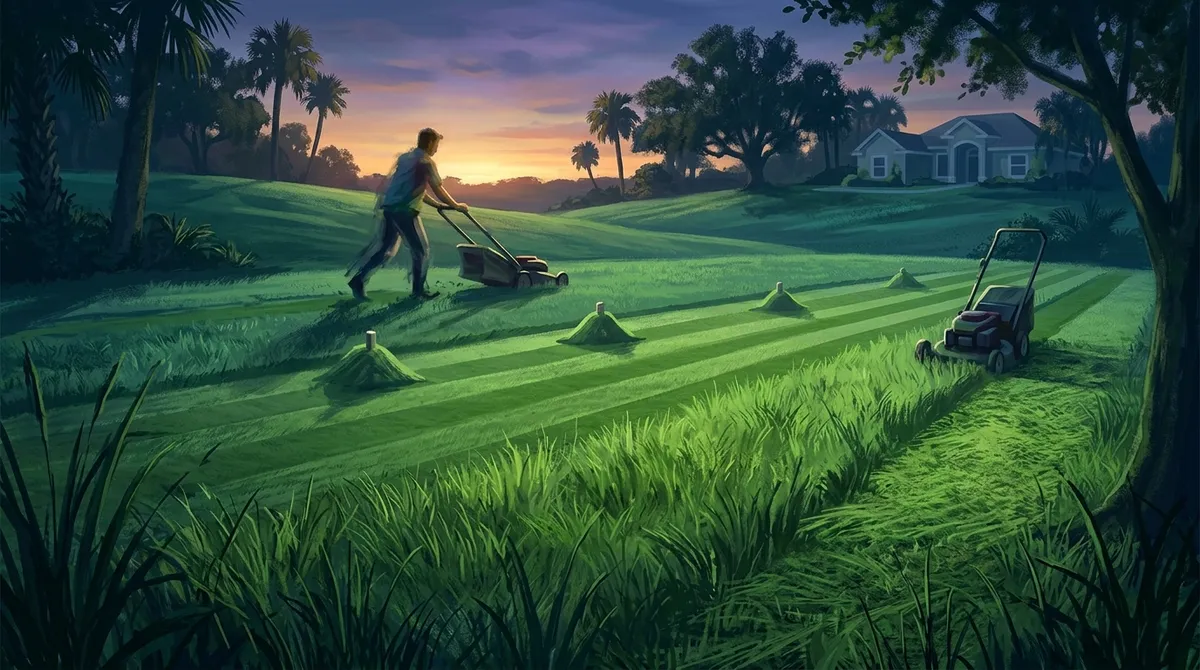 summer lawn care Riverview FL for St Augustine lawns