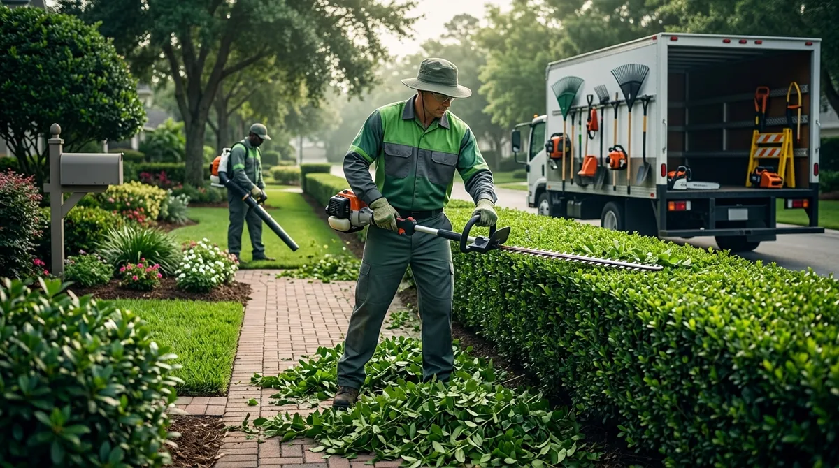 reliable hedge trimming Fishhawk FL