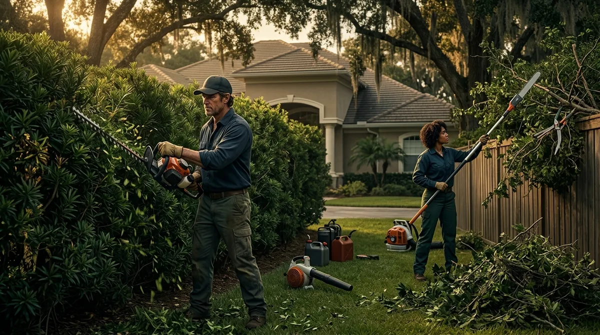 where can I find hedge trimming in Valrico FL