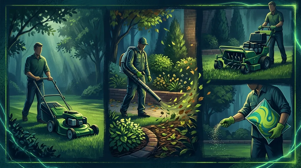 What is the average cost of a lawn care service?