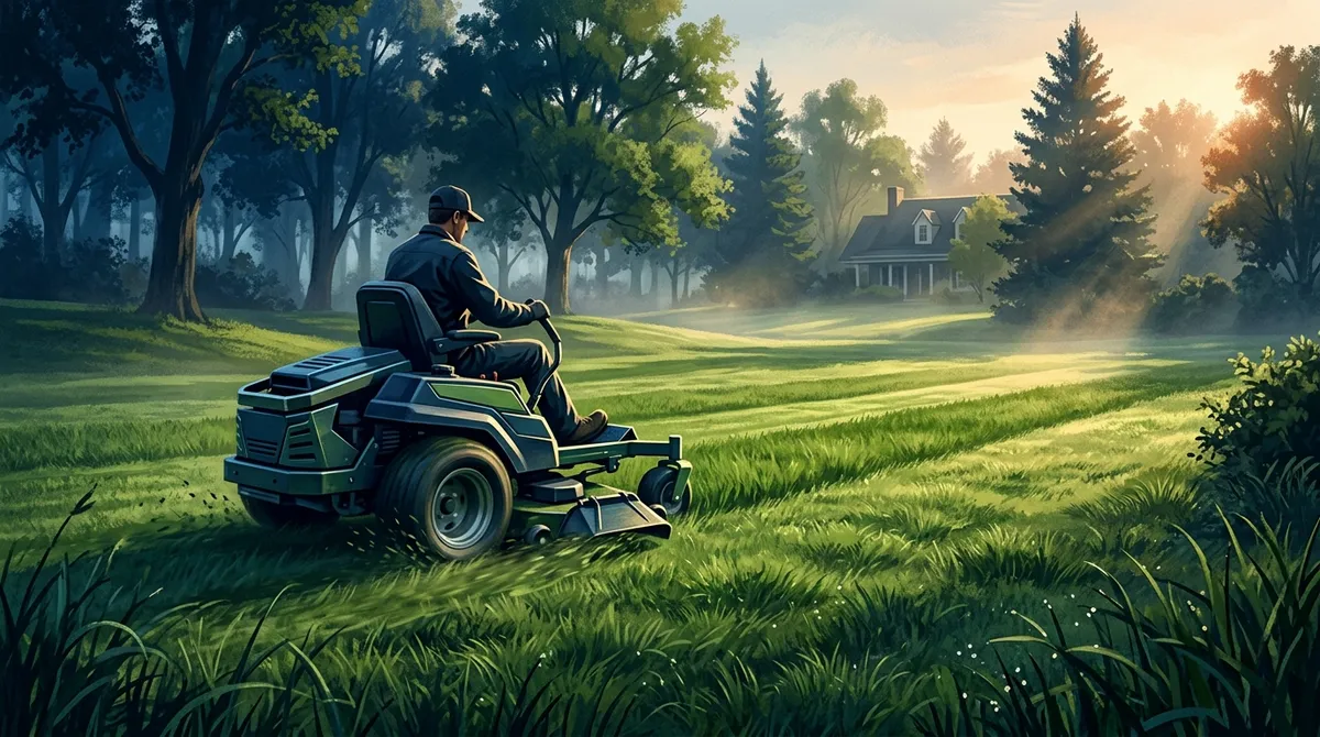 Does mowing often thicken grass?