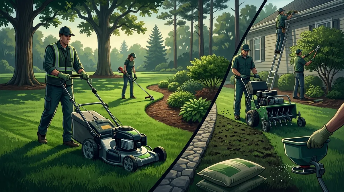 lawnmowing business